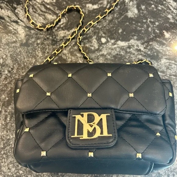 Badgley Mischa Black studded purse. - Picture 7 of 8